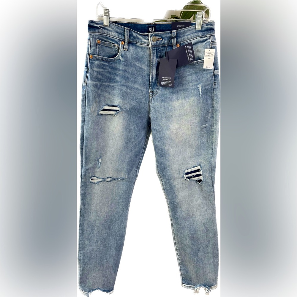 Gap NWT Women’s High Rise True Skinny Ankle Jeans - 10